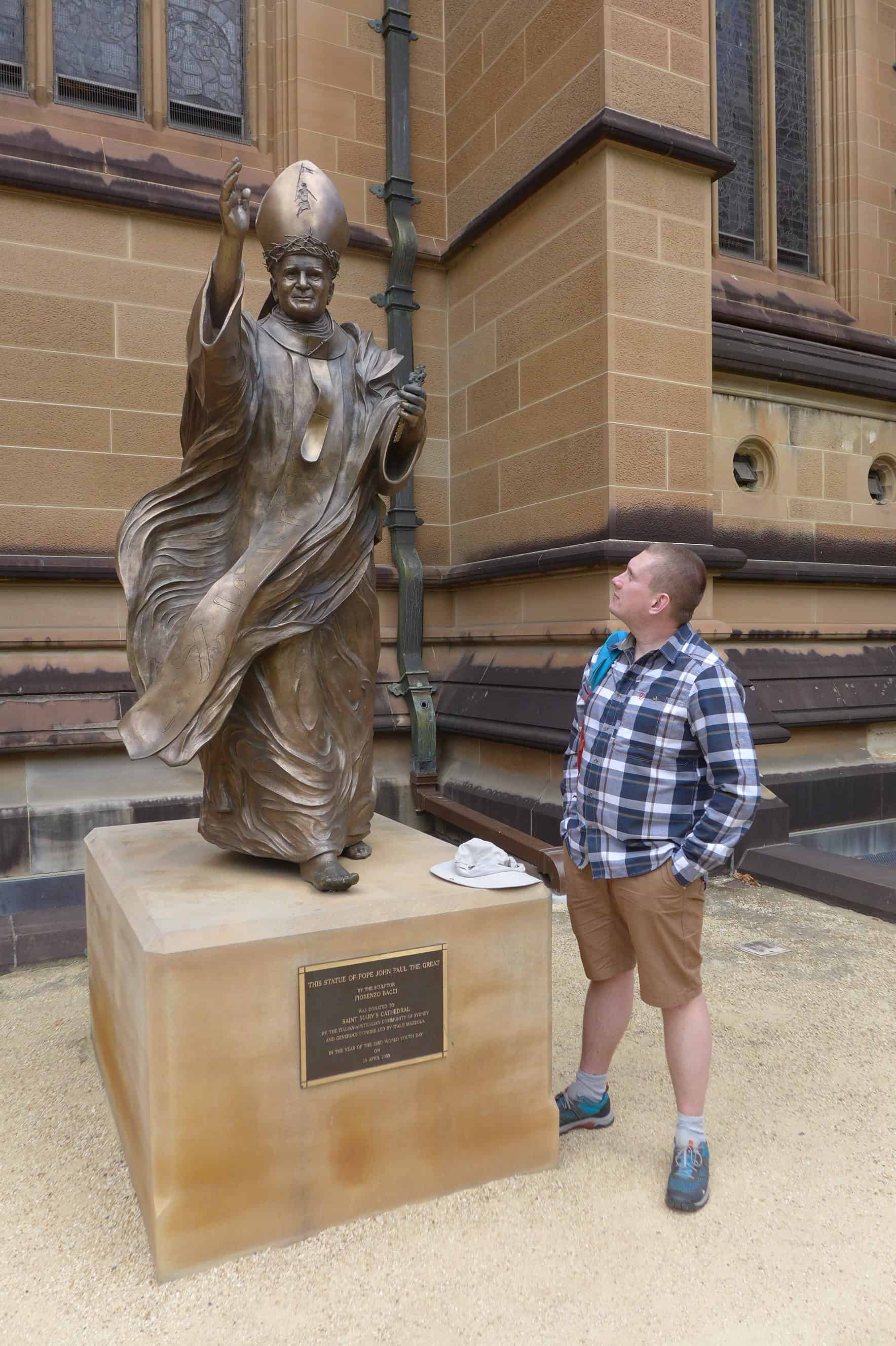 Pomnik Jana Pawła II w Sydney