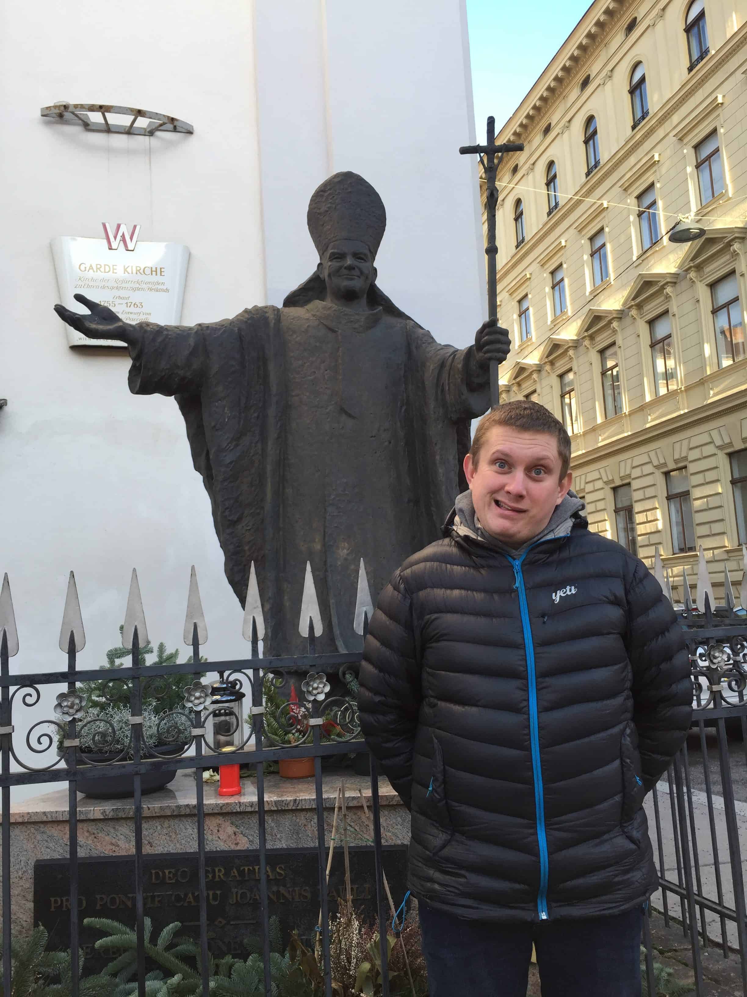 Pomnik Jana Pawła II Wiedeń
